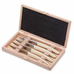 Best reviews of ✨ 4-Piece Vivid Cream Steak Knives by Skandia ⭐ -Cutlery Sales skandia steak knives sfs19c04wb 31 1000