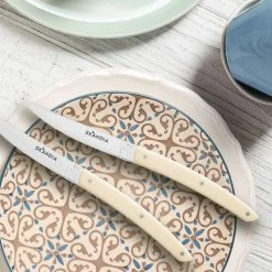 Best reviews of ✨ 4-Piece Vivid Cream Steak Knives by Skandia ⭐ -Cutlery Sales skandia steak knives sfs19c04wb 4f 1000