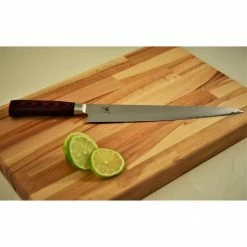 Outlet ⭐ 10.5 in. Sujihiki Slicer-Multilayer Steel Blade with VG5 Core Full Tang by Unbranded 🥰 -Cutlery Sales specialty knives 68012 4f 1000