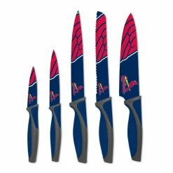 Best Pirce 🔔 MLB St. Louis Cardinals 5-Piece Kitchen Knives by sportsvault 🥰