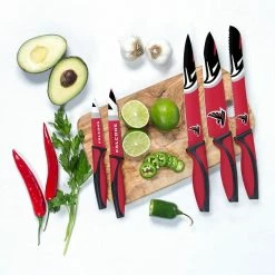 Buy โ NFL Atlanta Falcons 5-Piece Kitchen Knives by sportsvault ๐งจ 7 Buy โ NFL Atlanta Falcons 5-Piece Kitchen Knives by sportsvault ๐งจ -Cutlery Sales sportsvault knife sets kknfl02 31 1000