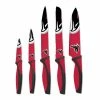 Buy ⌛ NFL Atlanta Falcons 5-Piece Kitchen Knives by sportsvault 🧨