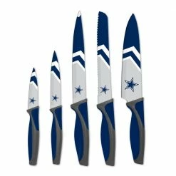Coupon 🎉 NFL Dallas Cowboys 5-Piece Kitchen Knives by sportsvault 😍