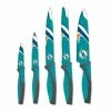 Promo 🎁 NFL Miami Dolphins 5-Piece Kitchen Knives by sportsvault 🛒 -Cutlery Sales sportsvault knife sets kknfl17 64 1000