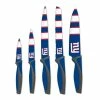 Flash Sale 👏 NFL New York Giants 5-Piece Kitchen Knives by sportsvault 💯 -Cutlery Sales sportsvault knife sets kknfl21 64 1000