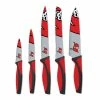Cheapest ⌛ NFL Tampa Bay Buccaneers 5-Piece Kitchen Knives by sportsvault ✨ -Cutlery Sales sportsvault knife sets kknfl30 64 1000
