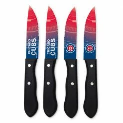 Best reviews of 🤩 MLB Chicago Cubs Steak Knives (4-Pack) by sportsvault 🎉