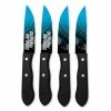 New 😉 NFL Carolina Panthers Steak Knives (4-Pack) by sportsvault 👍 -Cutlery Sales sportsvault steak knives sknfl05 64 1000