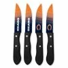 Cheapest 😉 NFL Chicago Bears Steak Knives (4-Pack) by sportsvault 🥰 -Cutlery Sales sportsvault steak knives sknfl06 64 1000