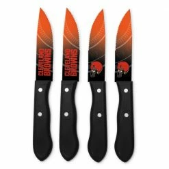 Promo ๐ NFL Cleveland Browns Steak Knives (4-Pack) by sportsvault ๐