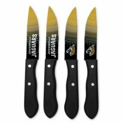 Top 10 🌟 NFL Jacksonville Jaguars Steak Knives (4-Pack) by sportsvault ✔️