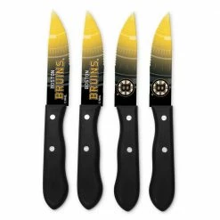 Coupon 😍 NHL Boston Bruins Steak Knives (4-Pack) by sportsvault 👏