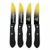 Outlet 🌟 NHL Pittsburgh Penguins Steak Knives (4-Pack) by sportsvault 👍 -Cutlery Sales sportsvault steak knives sknhl23 64 1000