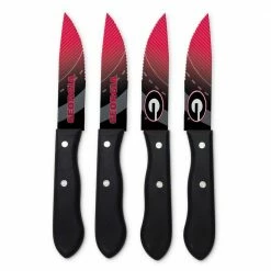 Buy 🧨 NCAA Georgia Bulldogs Steak Knives (4-Pack) by sportsvault ❤️