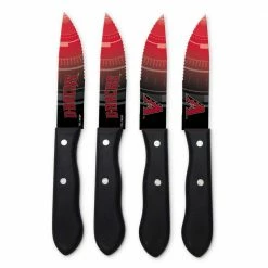 Wholesale ⌛ Arizona 4-Piece Diamonbacks Steak Knives by Unbranded 😍