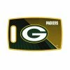 Hot Sale ⌛ Green Bay Packers Large Plastic Cutting Board by The Sports Vault 🧨 -Cutlery Sales team colors the sports vault cutting boards lbnfl12 64 1000