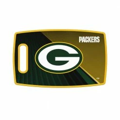 Hot Sale ⌛ Green Bay Packers Large Plastic Cutting Board by The Sports Vault 🧨