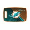 Coupon 👍 Miami Dolphins Large Plastic Cutting Board by The Sports Vault 🎁 -Cutlery Sales team colors the sports vault cutting boards lbnfl17 64 1000