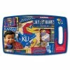 Outlet 🎁 NCAA Kansas Jayhawks Retro Series Polypropyene Cutting Board by YouTheFan 🛒 -Cutlery Sales team colors youthefan cutting boards 0959229 64 1000