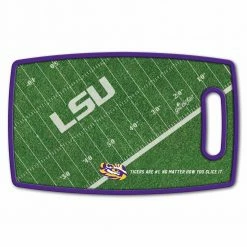 Top 10 ✨ NCAA LSU Tigers Retro Series Polypropyene Cutting Board by YouTheFan ✔️ -Cutlery Sales team colors youthefan cutting boards 0959267 4f 1000