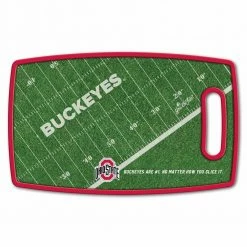 Hot Sale ⌛ NCAA Ohio State Buckeyes Retro Series Polypropyene Cutting Board by YouTheFan 🛒 -Cutlery Sales team colors youthefan cutting boards 0959380 4f 1000