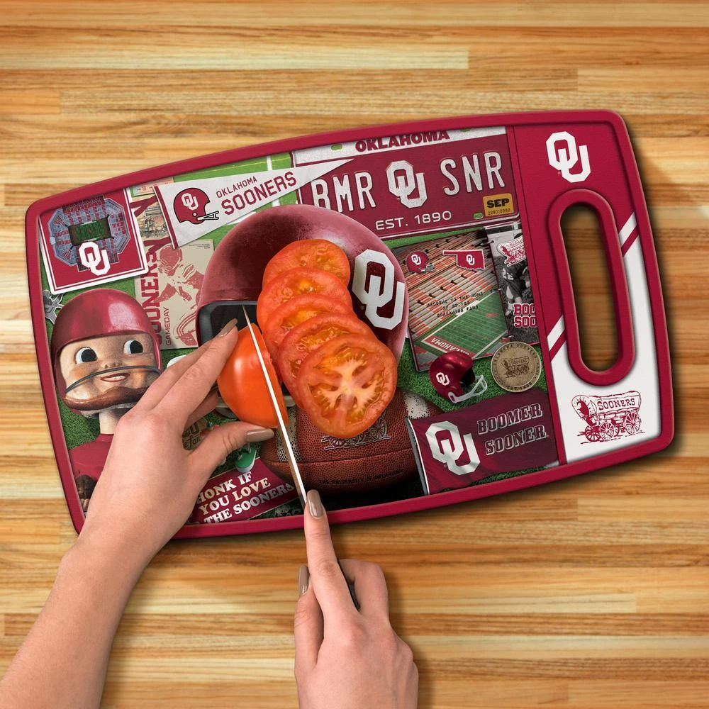 Top 10 ๐ NCAA Oklahoma Sooners Retro Series Polypropyene Cutting Board by YouTheFan ๐ 6 Top 10 ๐ NCAA Oklahoma Sooners Retro Series Polypropyene Cutting Board by YouTheFan ๐ - Image 4