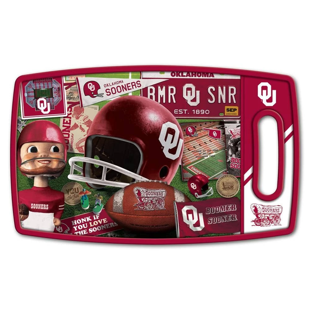 Top 10 ๐ NCAA Oklahoma Sooners Retro Series Polypropyene Cutting Board by YouTheFan ๐ 3 Top 10 ๐ NCAA Oklahoma Sooners Retro Series Polypropyene Cutting Board by YouTheFan ๐