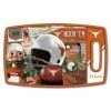 Coupon 🥰 NCAA Texas Longhorns Retro Series Polypropyene Cutting Board by YouTheFan 👍 -Cutlery Sales team colors youthefan cutting boards 0959519 64 1000
