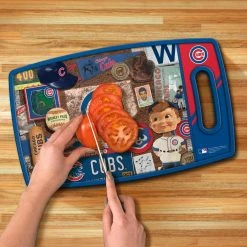 Top 10 🧨 MLB Chicago Cubs Retro Series Polypropyene Cutting Board by YouTheFan 🎁 -Cutlery Sales team colors youthefan cutting boards 0959656 1f 1000