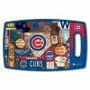 Top 10 🧨 MLB Chicago Cubs Retro Series Polypropyene Cutting Board by YouTheFan 🎁 -Cutlery Sales team colors youthefan cutting boards 0959656 64 1000