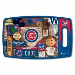 Top 10 🧨 MLB Chicago Cubs Retro Series Polypropyene Cutting Board by YouTheFan 🎁