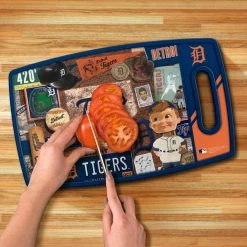 Brand new 👍 MLB Detroit Tigers Retro Series Polypropyene Cutting Board by YouTheFan ❤️ 9 Brand new 👍 MLB Detroit Tigers Retro Series Polypropyene Cutting Board by YouTheFan ❤️ -Cutlery Sales team colors youthefan cutting boards 0959700 1f 1000
