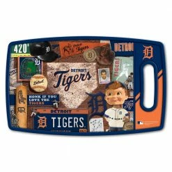 Brand new 👍 MLB Detroit Tigers Retro Series Polypropyene Cutting Board by YouTheFan ❤️
