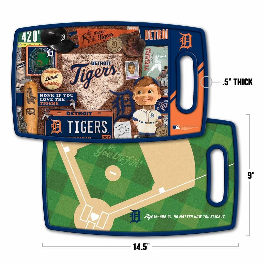 Brand new 👍 MLB Detroit Tigers Retro Series Polypropyene Cutting Board by YouTheFan ❤️ 4 Brand new 👍 MLB Detroit Tigers Retro Series Polypropyene Cutting Board by YouTheFan ❤️ - Image 2