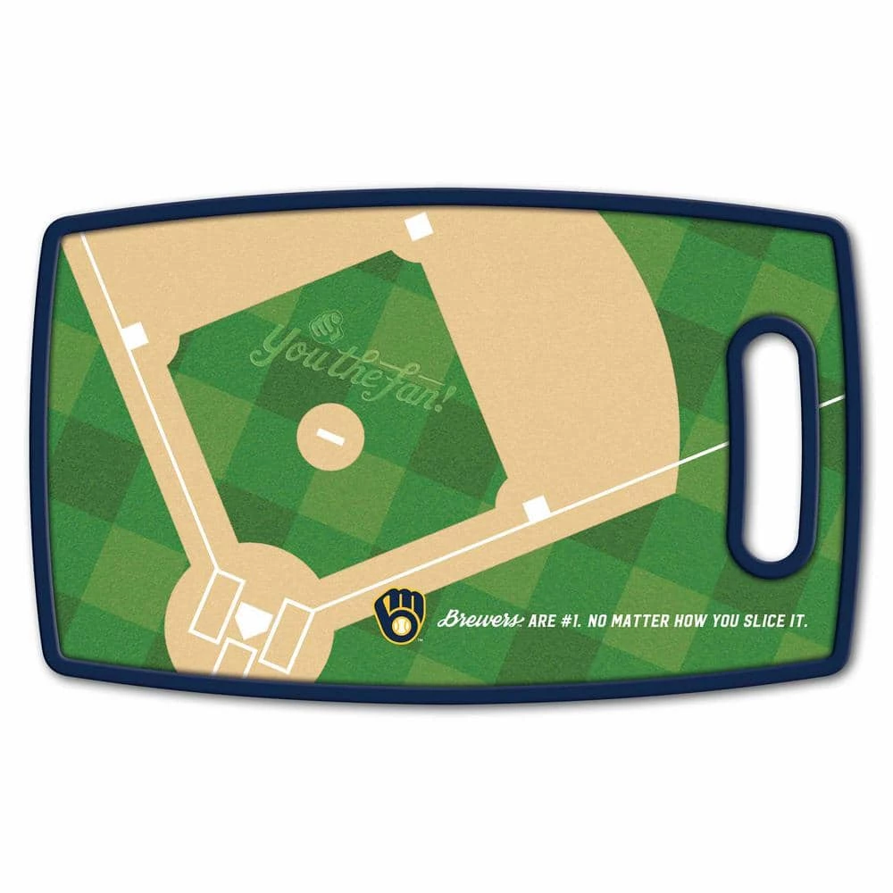 Cheapest ๐งจ MLB Milwaukee Brewers Retro Series Polypropyene Cutting Board by YouTheFan ๐ 5 Cheapest ๐งจ MLB Milwaukee Brewers Retro Series Polypropyene Cutting Board by YouTheFan ๐ - Image 3