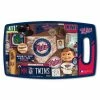 Cheap 🎁 MLB Minnesota Twins Retro Series Polypropyene Cutting Board by YouTheFan 👏 -Cutlery Sales team colors youthefan cutting boards 0959779 64 1000
