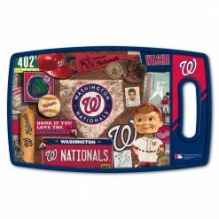 Top 10 😍 MLB Washington Nationals Retro Series Polypropyene Cutting Board by YouTheFan ⌛