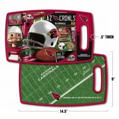 Coupon ❤️ NFL Arizona Cardinals Retro Series Polypropyene Cutting Board by YouTheFan ⭐ 7 Coupon ❤️ NFL Arizona Cardinals Retro Series Polypropyene Cutting Board by YouTheFan ⭐ -Cutlery Sales team colors youthefan cutting boards 0959915 c3 1000