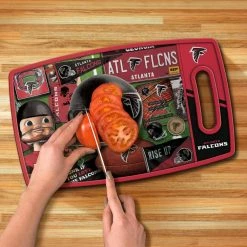 Discount 🎁 NFL Atlanta Falcons Retro Series Polypropyene Cutting Board by YouTheFan 😉 -Cutlery Sales team colors youthefan cutting boards 0959922 1f 1000
