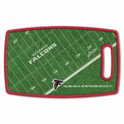 Discount 🎁 NFL Atlanta Falcons Retro Series Polypropyene Cutting Board by YouTheFan 😉 -Cutlery Sales team colors youthefan cutting boards 0959922 4f 1000
