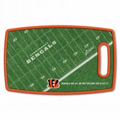 Budget 🧨 NFL Cincinnati Bengals Retro Series Polypropyene Cutting Board by YouTheFan 💯 -Cutlery Sales team colors youthefan cutting boards 0959977 4f 1000