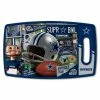 Cheap ✔️ NFL Dallas Cowboys Retro Series Polypropyene Cutting Board by YouTheFan ✨ -Cutlery Sales team colors youthefan cutting boards 0959991 64 1000
