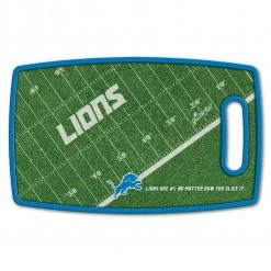 Cheapest 🥰 NFL Detroit Lions Retro Series Polypropyene Cutting Board by YouTheFan 🧨 -Cutlery Sales team colors youthefan cutting boards 2500027 4f 1000