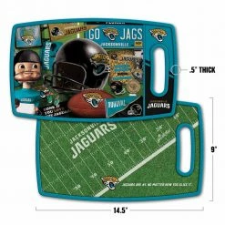 Cheap ๐ NFL Jacksonville Jaguars Retro Series Polypropyene Cutting Board by YouTheFan ๐ 7 Cheap ๐ NFL Jacksonville Jaguars Retro Series Polypropyene Cutting Board by YouTheFan ๐ -Cutlery Sales team colors youthefan cutting boards 2500065 c3 1000