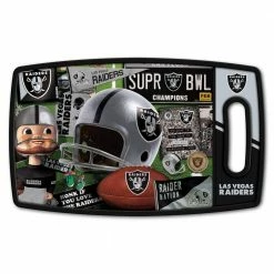 Coupon ✨ NFL Las Vegas Raiders Retro Series Polypropyene Cutting Board by YouTheFan ❤️
