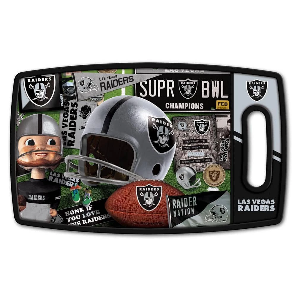 Coupon ✨ NFL Las Vegas Raiders Retro Series Polypropyene Cutting Board by YouTheFan ❤️ 3 Coupon ✨ NFL Las Vegas Raiders Retro Series Polypropyene Cutting Board by YouTheFan ❤️
