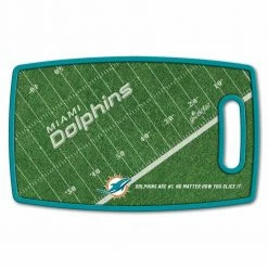 Coupon 🌟 NFL Miami Dolphins Retro Series Polypropyene Cutting Board by YouTheFan 😍 -Cutlery Sales team colors youthefan cutting boards 2500119 4f 1000