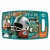 Coupon 🌟 NFL Miami Dolphins Retro Series Polypropyene Cutting Board by YouTheFan 😍 1 Coupon 🌟 NFL Miami Dolphins Retro Series Polypropyene Cutting Board by YouTheFan 😍 -Cutlery Sales team colors youthefan cutting boards 2500119 64 1000