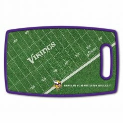 Brand new ✔️ NFL Minnesota Vikings Retro Series Polypropyene Cutting Board by YouTheFan 💯 -Cutlery Sales team colors youthefan cutting boards 2500126 4f 1000