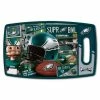 Deals 😀 NFL Philadelphia Eagles Retro Series Polypropyene Cutting Board by YouTheFan 🔔 -Cutlery Sales team colors youthefan cutting boards 2500171 64 1000